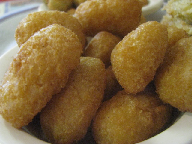 Fried Nuggets at the Annex Restaurant in Pascagoula, Mississippi