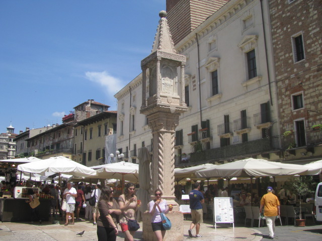Today's Verona's Piazza Erbe - 