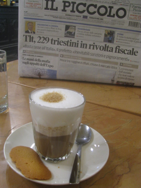 Caffe' San Marco's Capo in B - Trieste - All rights reserved incl. electr. Culinary Roots and Recipes 2016