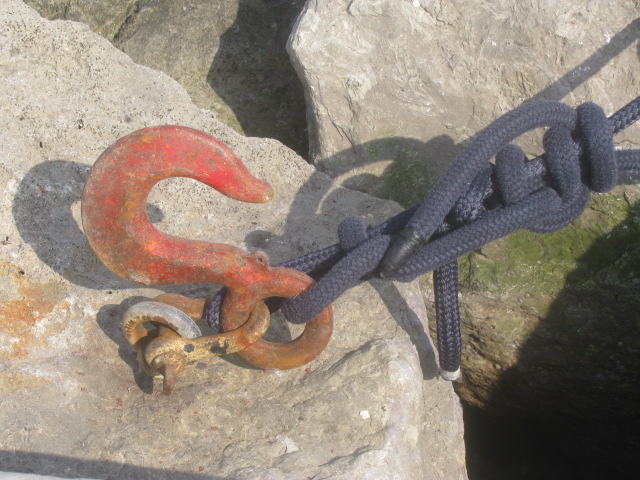 You need some good rubber shoes for Trieste's Barcolana "beach" - All rights incl. electr. rights Culinary Roots and Recipes 2016